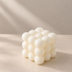 Bubble Cube Scented Soy Wax Candle