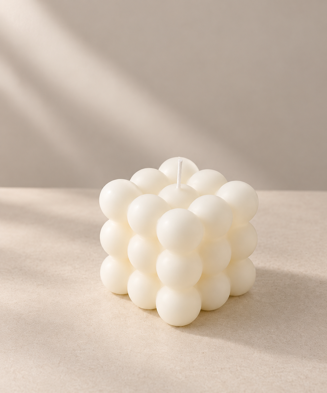 Bubble Cube Scented Soy Wax Candle