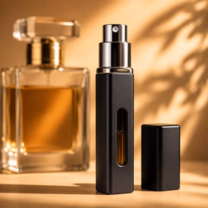 Refillable Bottom-Fill Travel Perfume Atomizer
